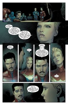 a comic page with an image of two people and one is talking to each other