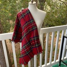 New Without Tags Willing To Offer Discounts On Bundle Orders! Scarf Blanket, Red Plaid Scarf, Blanket Scarf, Red Plaid, Plaid Scarf, Scarf Wrap, Scarf Accessory, Women Accessories, Plaid