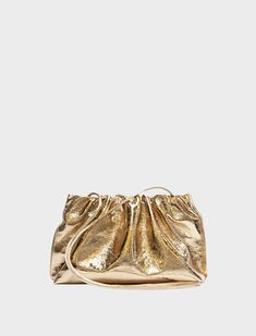 Rectangular Textured Leather Pouch For Evening, Formal Textured Leather Clutch Pouch, Elegant Textured Leather Evening Pouch, Gold Soft Leather Evening Clutch, Evening Gold Soft Leather Clutch, Modern Textured Leather Evening Pouch, Evening Textured Leather Clutch Pouch, Textured Leather Evening Pouch, Metallic Leather Bag