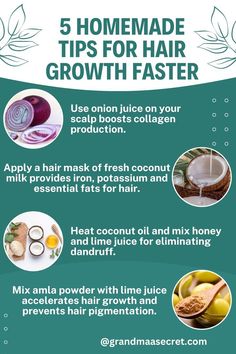 Boost your hair growth with these 5 quick and easy tips! From spraying rosemary water daily to massaging your scalp, these methods will strengthen your hair and improve circulation. Try it now and see the results! 💪💇‍♀️   #HairGrowthHacks #HealthyHairGoals #RosemaryWaterForHair #ScalpMassage #DailyHairCare #FastHairGrowth Coconut Oil For Dandruff, Hair Growth Naturally, Organic Hair Care Products, Hair Pigmentation, Hair Growth Methods, Amla Powder, Milk Mask, Rosemary Water, Accelerate Hair Growth