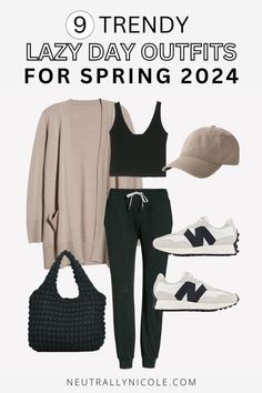 Lazy Outfits Spring, Cute Comfy Spring Outfits, Moving Day Outfit, Best Loungewear Sets, Cozy Athleisure, Best Loungewear, Athleisure Outfits Summer, Chic Loungewear, Day Outfit Ideas