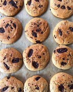 chocolate chip cookies on a baking sheet ready to be baked in the oven for consumption