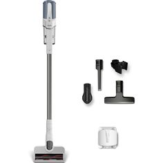 an image of a vacuum and accessories on a white background