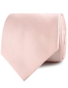 Blush Pink Basket Weave Necktie | Wedding Ties for Grooms & Groomsmen | OTAA Outside Wedding Decorations, Diy Fall Wedding Decorations, Blush Pink Decor, Peachy Blush, Rose Gold Cufflinks, Blush Tie, Pink Basket, Gold Cufflinks, Wedding Ties