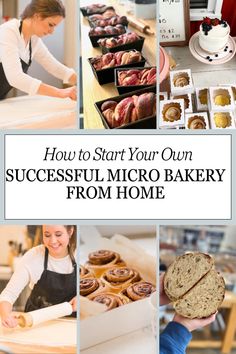 how to start your own successful micro bakery from home