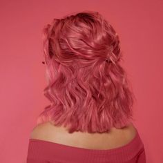 Pink Short Hair, Hair Tint, Penteado Cabelo Curto, Girl Short Hair, Green Hair