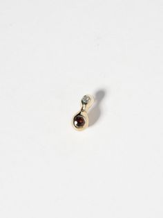 ALL Faris Jewelry, Conch Jewelry, Cute Stud Earrings, Conch Earring, Garnet Gem, Garnet Earrings, Gemstone Studs, Ear Jewelry, Conch