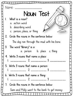 a printable worksheet to teach children how to use the word's name