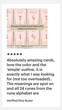 some cards with numbers on them and the text above it reads, absolutely amazing card deck