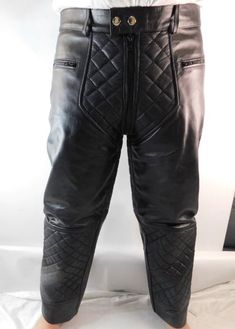 Dual Front Zip Fashion Pants / Leather Pants / Motorbike Leather Pant / Gay Leather Pants  ►About Material: For this Lace up Leather Pant we used real cowhide leather. We assure you that we use 100% original leather for our products. Grommet Are Rust Free. satin Lining will be used for this Pant. Casual Straight Leg Bottoms For Motorcycling, Casual Straight Leg Motorcycle Bottoms, Biker Bottoms Straight Leg For Motorcycling, Biker Pants With Belt Loops And Standard Cut Leg, Biker Straight Leg Bottoms For Motorcycling, Biker Style Straight Leg Bottoms For Motorcycling, Biker Style Straight Leg Bottoms With Pockets, Leather Biker Bottoms With Pockets, Fitted Moto Bottoms With Pockets