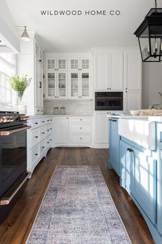 the kitchen is clean and ready for us to use in its new owner's home