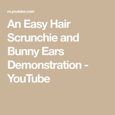 Ear Hair, Easy Hair, Left Over, Bunny Ears, Animal Ears, Bunny Ear, Face Coverings, An Animal, Easy Hairstyles