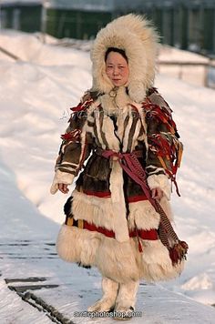 Russian Indigenous, Borders Books, Siberia Russia, Folk Dresses, Arctic Fox, We Are The World, Snow Winter