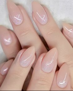 Wedding Nails Art, Nail Art Mariage, Wedding Nail Art Design, Nails Art Designs, Nails Nude, Nail Art Wedding, Bride Nails, Trendy Nail Art, Neutral Nails