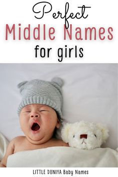 Perfect Middle Names for baby girls Unique Middle Names, Rare Baby Girl Names, Vintage Baby Names, Irish Baby Names, Southern Baby Names