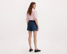 Moms have been coming through with iconic looks since day one, and their comfortable, high-waisted shorts is no exception. These Featherweight Mom Shorts are crafted with a lightweight, soft-to-the-touch fabric and feature a high rise, a loose fit, pleat detailing and a yoke design. Vintage-inspired shorts Cut with a loose fit With a high rise Finished with yoke detailing Crafted from lightweight, soft-to-the-touch denim Spring Relaxed Fit Jean Shorts With Short Inseam, Relaxed Fit Shorts For Spring Daywear, Trendy High-waisted Shorts For Daywear, Levi's High-waisted Relaxed Fit Shorts, Trendy Levi's Relaxed Fit Shorts, Relaxed Fit Shorts For Daywear, Levi's Spring Shorts With Pockets, Relaxed Fit Bermuda Shorts For Daywear, Spring Bermuda Shorts For Daywear