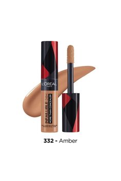 Whatever your concern; blemishes, dark circles, uneven skin tone, we've got you covered with Infallible 24H More Than Concealer. It corrects, contours and highlights, that's why it's our 'More Than Concealer'. The high pigment elastic formula gives you a full coverage finish with a lightweight feel. The longwear formula doesn't crease or settle into fine lines. Use the doe foot applicator to dab, dot or swipe with expert precision and ease, and blend seamlessly for a natural matte finish. Using a shade that matches your skin tone, apply a small dot of More Than Concealer directly on to any blemishes or imperfections and pat in using your finger or makeup brush/sponge. Using a shade a level or two lighter than your natural skin tone, swipe your More Than Concealer under your eyes and blend Natural Skin Tone, Concealer For Dark Circles, Full Coverage Concealer, Too Faced Concealer, Skincare Gift Set, Oasis Fashion, Makeup Gift, Contouring And Highlighting, Uneven Skin