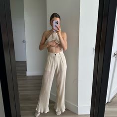 Reposhing This Item I Purchased From @Lia_q. Loved It, But Ready To Rotate For Something New. Questions? Leave A Comment Below! Savannah Morrow, Leave A Comment, Savannah, Savannah Chat, Cream Color, Something New, Pant Jumpsuit, Pants For Women, Cream