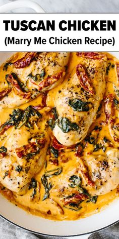 Tuscan Chicken Recipe Tuscan Chicken In Oven, Tuscan Butter Chicken, Chicken Toscana Recipe, Chicken Tuscan Recipes, Tuscan Stuffed Chicken Breast, Tuscan Marry Me Chicken, Cafe Delites Recipes, Chicken In A Skillet Recipes, Best Italian Chicken Recipes