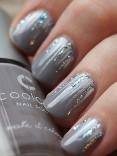 50 Trendy Winter Nail Colors to Warm Up Your Hands Nail colors winter, Fall nail colors Nail Colors Winter, Gray Nails, Nail Stuff, Super Nails, Nails French, Winter Nail Art, Winter Nail Designs, Kandy