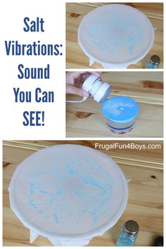 how to make a salt vibratorys sound you can see on the table