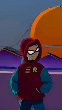 an animated image of a person wearing a hoodie