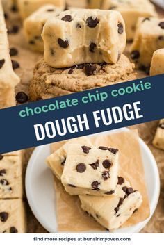 Cookie Dough Fudge Cookie Dough Fudge Recipe, Chocolate Chip Cookie Dough Fudge, Mint Brownies Recipe, Cookie Dough Fudge, Brown Sugar Butter, Fudge Recipes Easy, Mexican Dessert Recipes, Cookie Dough Recipes, Homemade Fudge