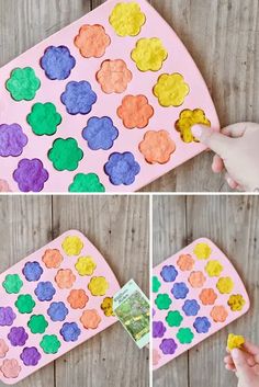 this is an easy and fun activity for toddlers to do with their own hands