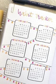 Check out the best bullet journal habit tracker ideas and layouts for january inspiration! #bujo #bulletjournal #habittracker #bujotracker January Habit Tracker, Planner Setup Ideas, January Habits, Habit Tracker Ideas, Bullet Journal Habit Tracker, Decoraciones Ramadan, Journal Habit Tracker, Tracker Ideas, January Bullet Journal