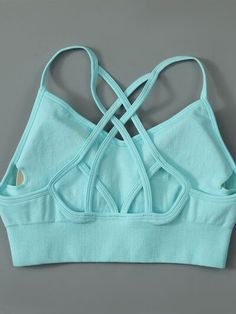 Features: Crisscross Chest pad: Removable padding Underwire: No underwire Stretch: Slightly stretchy Material composition: 90% nylon, 10% spandex Care instructions: Machine wash cold. Tumble dry low. Imported Product measurements:S:Top Length 7.87 in, Bust 26.38 inM:Top Length 8.27 in, Bust 28.35 inL:Top Length 8.66 in, Bust 30.31 in Maternity Bridal Gowns, Stylish Bra, Girls Things, Bohemian Wedding Dress Lace, Loungewear Fashion, Bridal Gowns Mermaid, Ruffle Wedding Dress, Workout Outfits, Sweater Collection