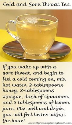 Throat Tea, Sore Throat Tea, Throat Remedies, Tea Remedies, Sick Remedies, Cough Remedies, Cold Remedies