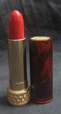 1970s Makeup, Red Lipstick, Cherry Red, Tortoise Shell, Vintage 1970s, Lip Colors, Knock Knock