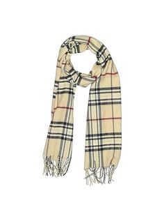 Cashmink by V. Fraas Scarf Size: One Size Accessories - used. No Fabric Content | Cashmink by V. Fraas Scarf: Tan Accessories Tan And White Striped Scarf, Tan Accessories, Tan Scarf, Scarf Accessory, Women Handbags, Women Accessories, Handbags, For Women, Yellow