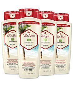 Limited-time deal: Old Spice Men's Body Wash Fiji with Palm Tree, 18 oz (Pack of 4) Old Spice Fiji, Body Wash For Men, Mens Body Wash, Neutrogena Makeup, Photo Focus, Olay Regenerist