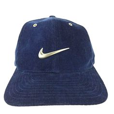 New With Cardboard Insert Vintage 90's Nike Metal Swoosh Logo Hat Thin Corduroy Spell Out Script Rap Hip Hop Street Wear Baseball Trucker Dad Cap BUY IT NOW! Please feel free to ask any questions you have about this item, I am here to make sure you are happy with your purchase. #HAT56 Logo Hat, 90s Nike, Dad Cap, Swoosh Logo, Dad Caps, Baseball Cap, Casual Style, Rap, Baseball Hats