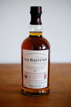 a bottle of the balvenie canadian cask