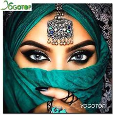 Arabic Make-up, Arabian Eyes, Mata Biru, Eyes Covered, Mekap Mata, Don Pedro, Arabic Makeup, Pengantin India, Arab Beauty