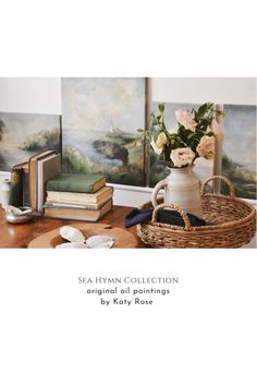 the sea hyann collection is an original oil painting by your side