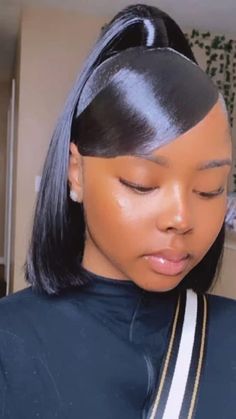 Locs Weave, Knotless Braid Ideas, Hairstyle Knotless Braids, Knotless Braids Ideas, Fake Hair Braids, Traditional Braids, Sleek Braided Ponytail, Knotless Braid, Barbie Ponytail