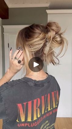 1.8M views · 14K reactions | Claw clip style for medium length hair ❤️‍🔥
#springhair #clawcliphairstyle #clawclip #hairtutorial | Torie.Bliss | Beyoncé · LEVII'S JEANS Style For Medium Length Hair, Updos For Medium Length Hair Tutorial, Should Length Hair Styles, Hair Top Knot, Easy Hair Up, Short Hair Updo Tutorial, Hair Clip Hairstyles, Medium Length Updo, Easy Care Hairstyles