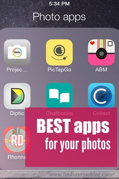 the best apps for your photos