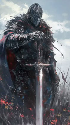 Dark Souls Artwork, Warrior Concept Art, 다크 판타지, Modern Fantasy