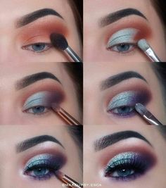 Matte Make Up, Step Ideas, Eyeshadow Tutorial For Beginners, Makeup Eye Looks