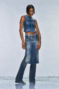 Canadian Tuxedo, Statement Sleeves, Ulla Johnson, Pre Fall, Jersey Dress, Victoria Beckham, Look Fashion, Runway Fashion, Fashion Brand