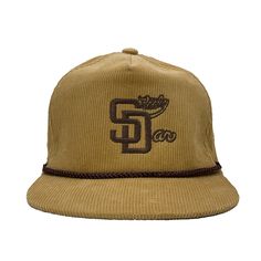 Official Collab with Forbidden Canvas Cheap Green Men's Snapback Hat, Embroidered Corduroy, Steely Dan, Custom Patches, San Diego Padres, Black Cap, Yellow And Brown, Khaki Green, Dad Hats