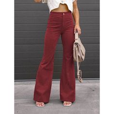 Season:Autumn / Fall,Winter; Fabric:Corduroy; Gender:Women's; Style:Fashion,Streetwear; Elasticity:Micro-elastic; Occasion:Daily Wear,Vacation,Street,Going out; Function:Comfortable,Soft; Waistline:High Waist; Pattern:Plain; Design:Pocket; Pants Type:Pants Trousers,Bell Bottom; Front page:FF; Listing Date:09/22/2023; Production mode:External procurement; Hips:; Length:; Waist:; Fit US Size:null; Fit UK Size:null; Fit EU Size:null; Pants Length:Full Length Casual Cheap Skirt With Cargo Pockets, Cheap Skirt With Cargo Pockets, Cheap Casual Cargo Skirt, Cheap Fitted Cargo Style Bottoms, Casual High Waist Bottoms At Cheap Price, Cheap High-waisted Jeans With Cargo Pockets, Cheap Fitted Cargo Jeans, Cheap Women's Streetwear Cargo Skirt, Cheap High Waist Cargo Jeans For Spring