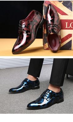 Men Formal Shoes, Patent Leather Oxfords, Rare Historical Photos, Business Casual Shoes, Mens Fashion Smart, Mens Trendy Outfits, Leather Brogues, Awesome Shoes, Oxford Dress Shoes