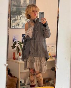 Hadley Nelson, Grunge Haircut, Fairy Grunge Outfit, Grunge Outfit, Cut My Hair, Cool Fits