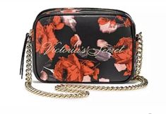 NWT VICTORIA'S SECRET 2019 HOLIDAY FLORAL CROSSBODY BAG PURSE. Condition is "New with tags". Shipped with USPS Priority Mail. Please ask any questions before making purchase. Thank you! Black And Red Roses, Fringe Crossbody Bag, Embossed Bag, Convertible Crossbody Bag, Floral Purse, Small Crossbody Purse, Floral Bags, Baby Phat, Victoria Secrets