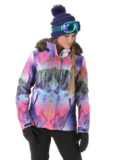 Women's Roxy Jet Ski Premium Jacket from WinterWomen.com #Roxy #winter Winter Sports Outfit, Roxy Ski, Sports Outfits, Roxy Surf, Snow Girl, Fashion 2016, Ski Fashion, Roxy Women, Snow Skiing